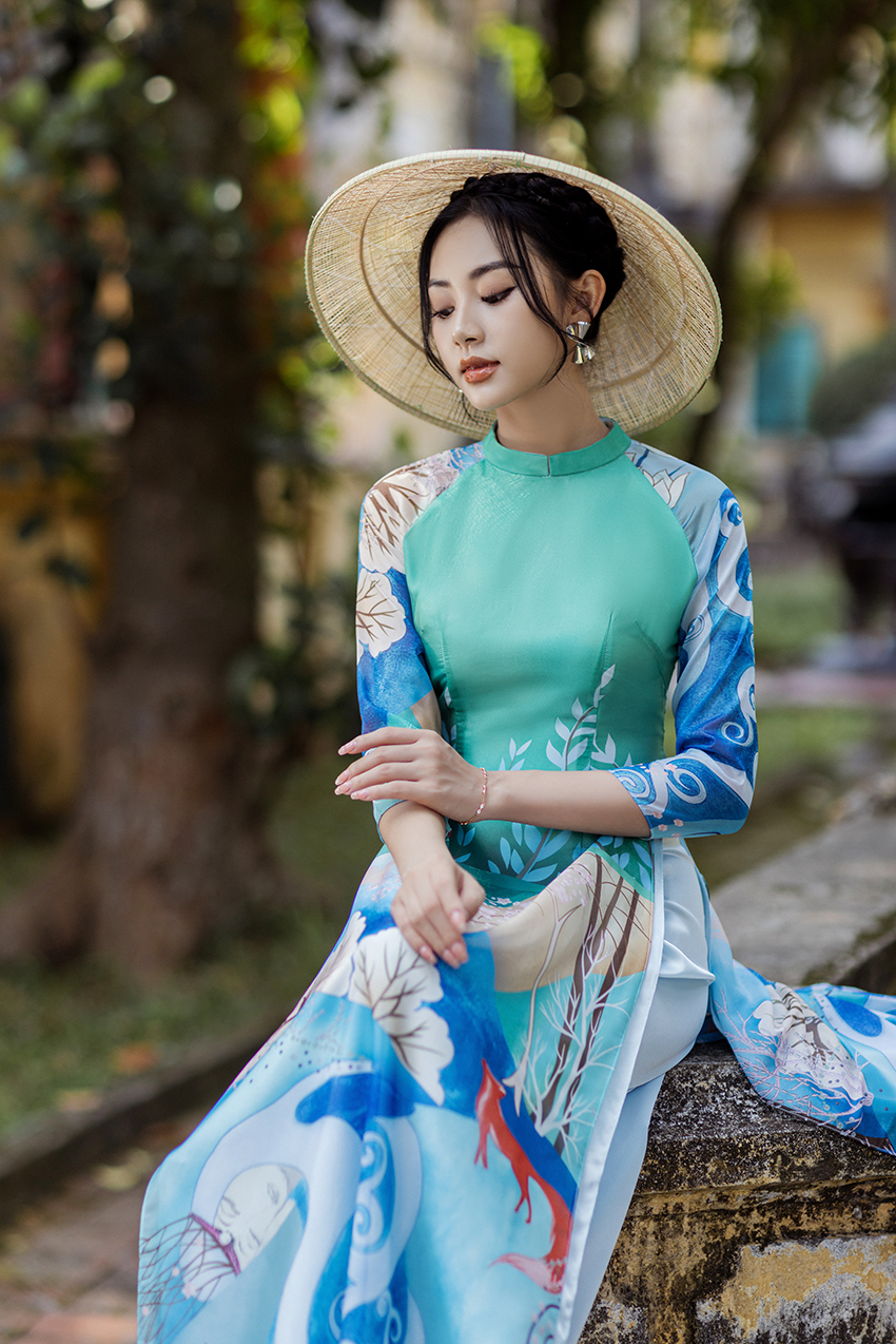 Bật mí 5 kiểu áo dài đẹp cho ngày Tết 2023 - Ảnh 5. Bật mí 5 kiểu áo dài đẹp cho ngày Tết 2023 - Ảnh 5.