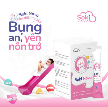 Soki Novo vẽ mới lằn ranh nhận thức về nôn trớ ở trẻ - Ảnh 1.