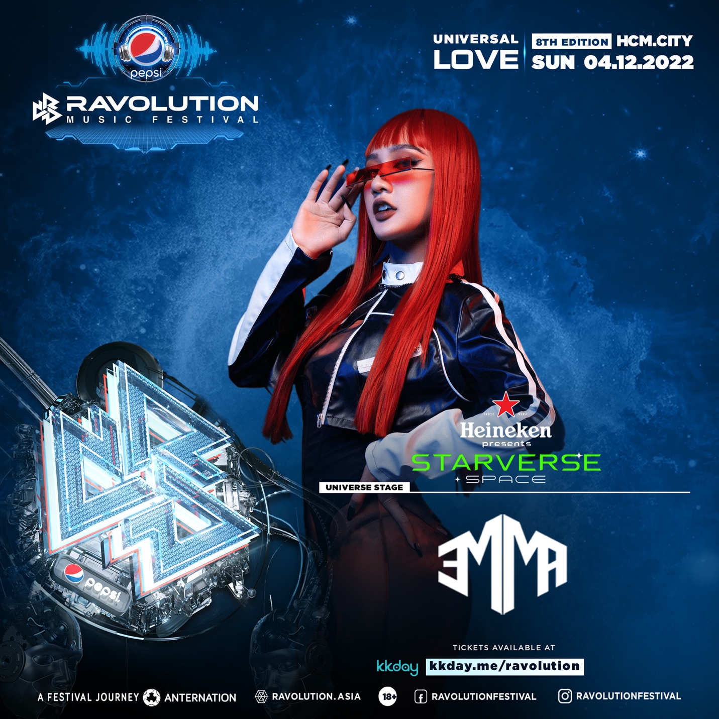 Nữ DJ tài năng, gây “sốt” trong lễ hội âm nhạc Ravolution Music Festival - Ảnh 1.