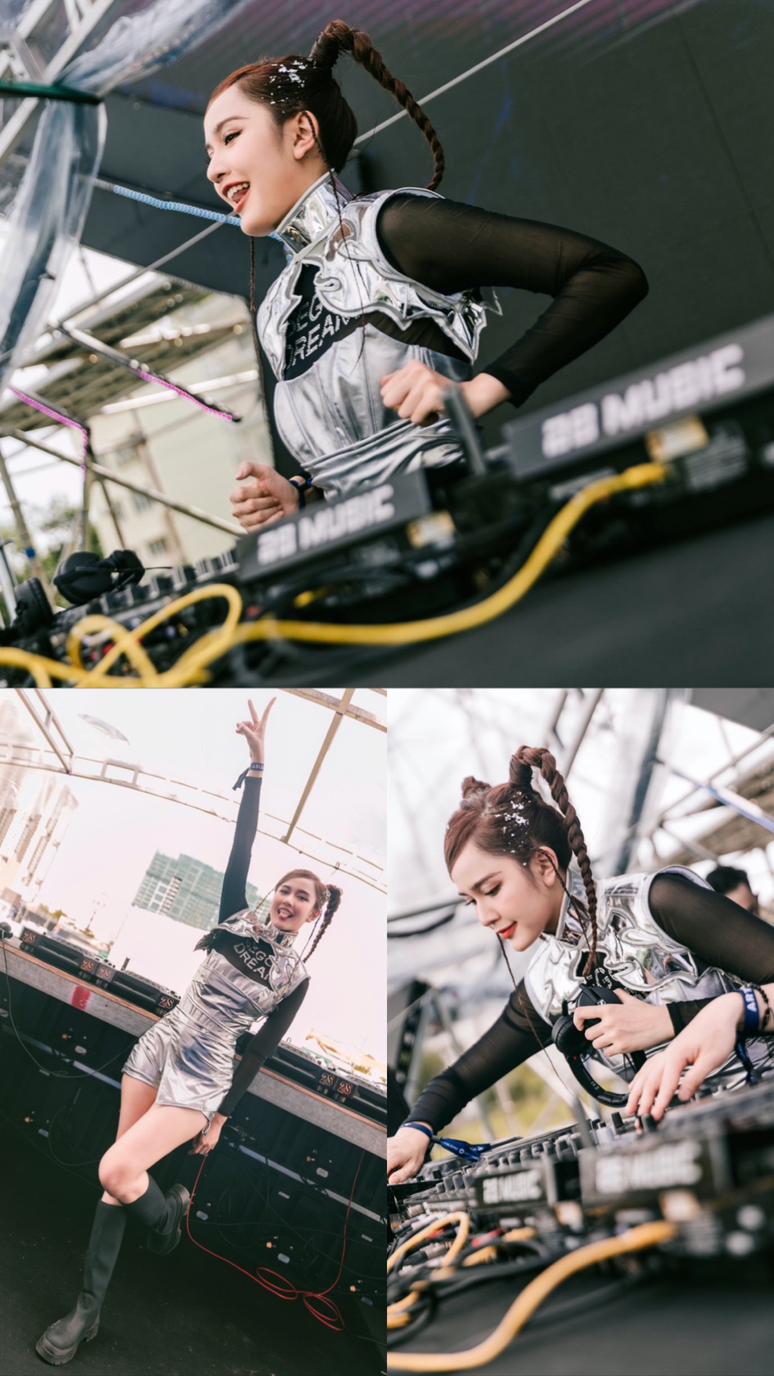 Nữ DJ tài năng, gây “sốt” trong lễ hội âm nhạc Ravolution Music Festival - Ảnh 4.