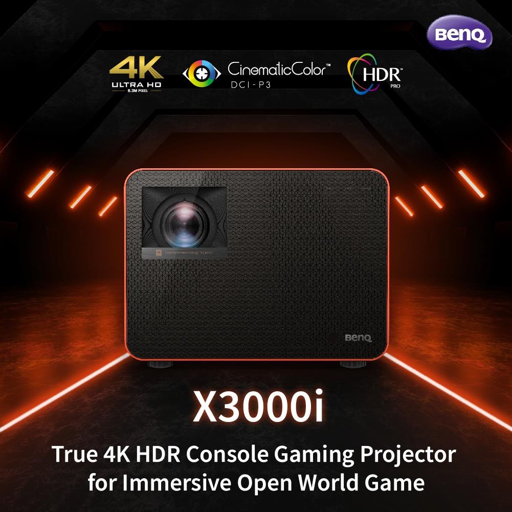 BenQ ra mắt máy chiếu chơi game 4LED 4K HDR - X3000i với những tính năng vượt trội - Ảnh 2.