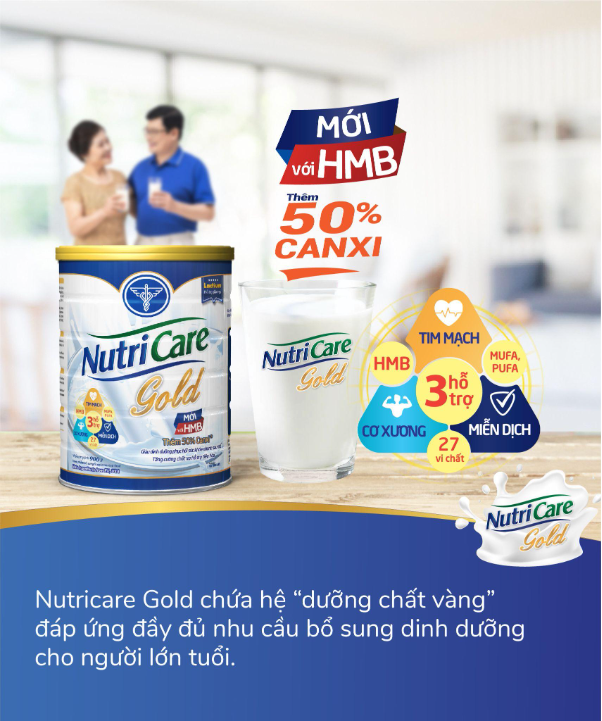 Nutricare Gold - Lựa chọn vàng bổ sung dinh dưỡng cho người lớn tuổi - Ảnh 3.