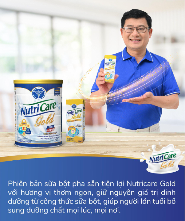 Nutricare Gold - Lựa chọn vàng bổ sung dinh dưỡng cho người lớn tuổi - Ảnh 4.