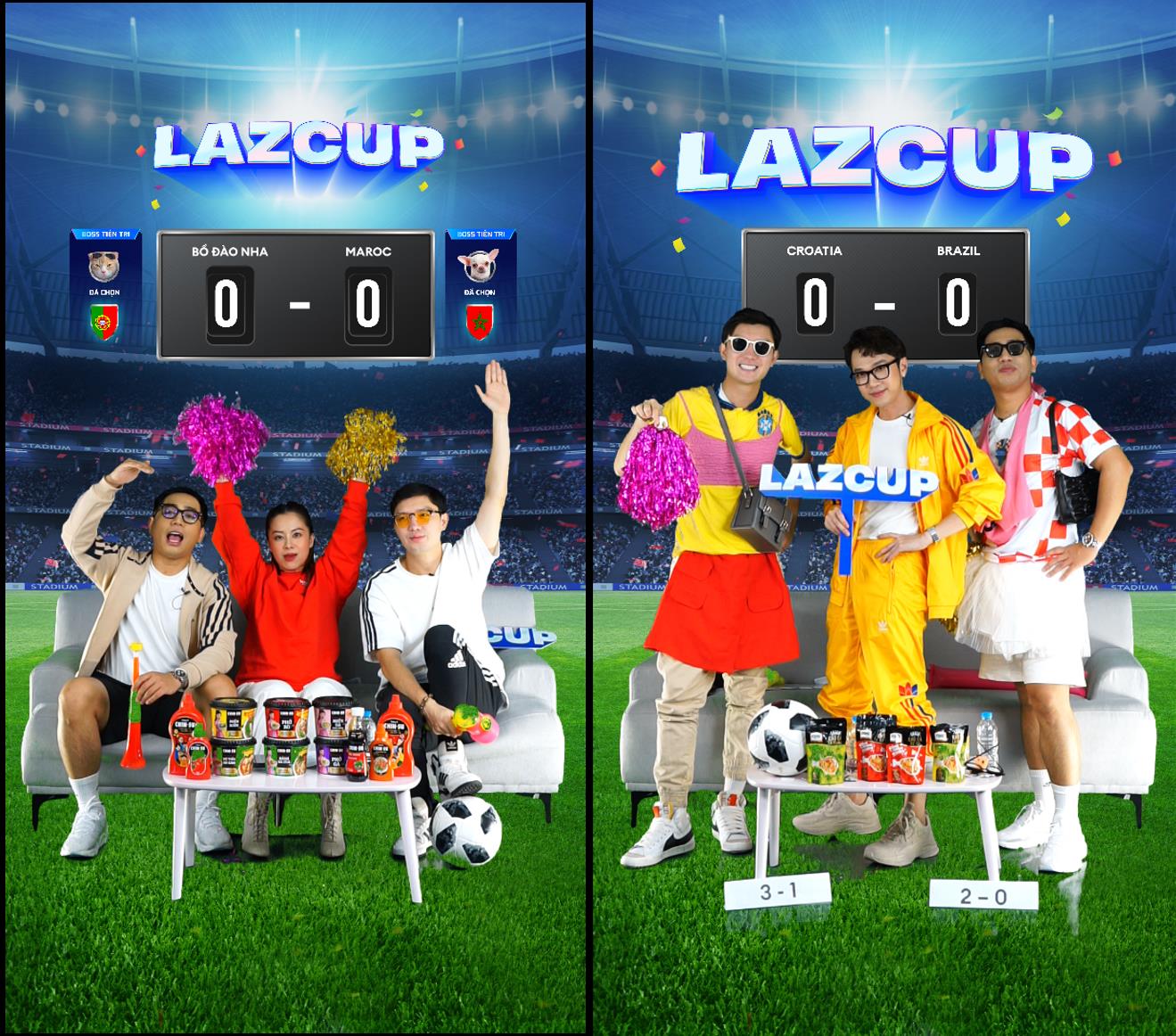 Khám phá LazCup, show xem chung cho giới trẻ tận hưởng trọn vẹn mùa World Cup - Ảnh 1.