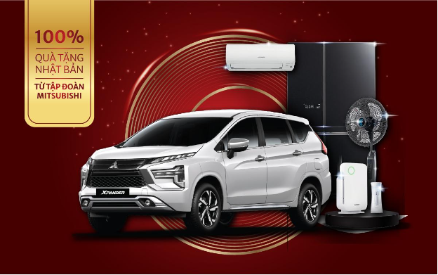 &quot;Mua lọc nước, rước ô tô&quot;: Khuyến mãi &quot;khủng&quot; với 100% quà tặng từ Mitsubishi - Ảnh 2.