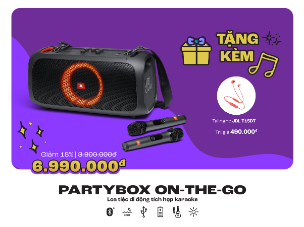 JBL giảm đến 36% cho một loạt loa, tai nghe kèm nhiều quà tặng hấp dẫn - Ảnh 2.