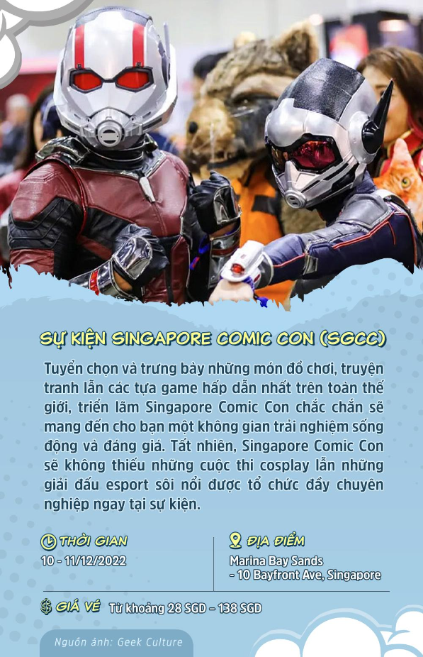 Khơi nguồn cảm hứng sáng tạo với loạt sự kiện chủ đề truyện tranh và phim ảnh tại Singapore - Ảnh 3.