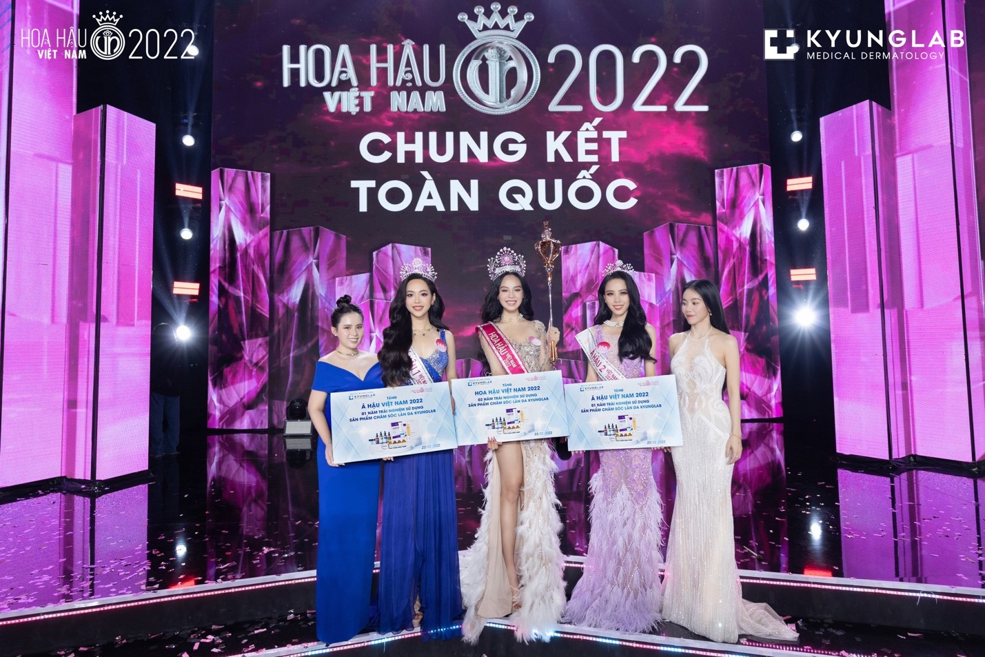 Thương hiệu KyungLab đồng hành cùng Top 3 HHVN 2022 trong thời gian đương nhiệm - Ảnh 2.