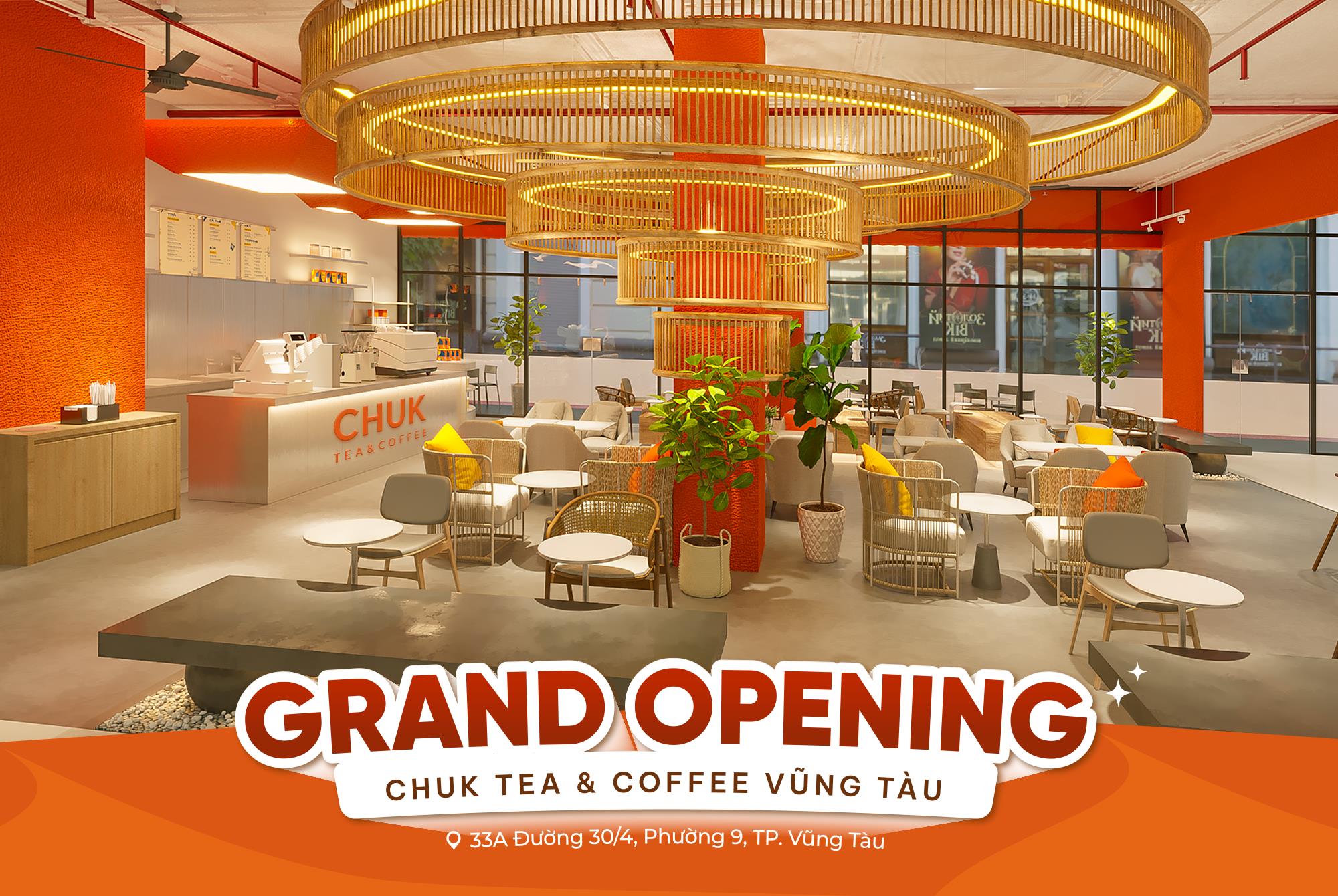 Chuk Tea & Coffee chính thức chào sân tại 2 thành phố Bà Rịa và Vũng Tàu - Ảnh 2.