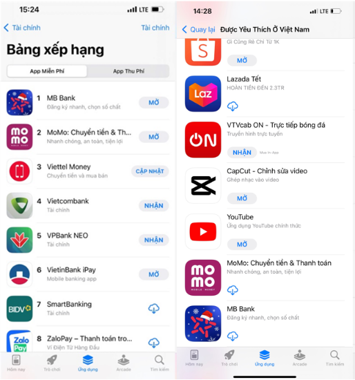 Tiện lợi - ưu việt, App MBBank tiếp tục lọt Top ứng dụng yêu thích App Store 2022 - Ảnh 2.