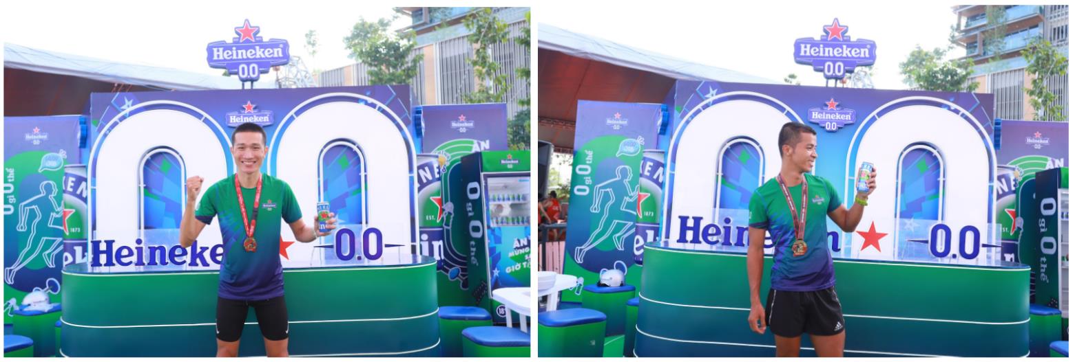 Hơn 12.000 VĐV bùng nổ khoảnh khắc ăn mừng về đích cùng Heineken® 0.0 - Ảnh 3.
