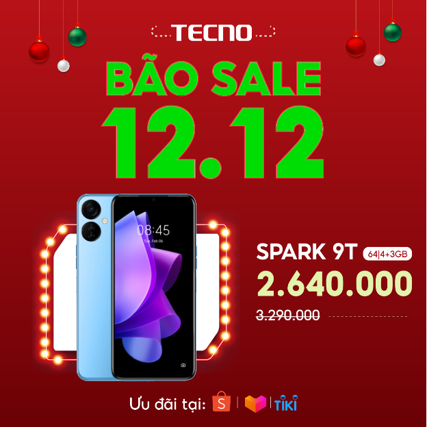 Tecno sale sập sàn trong ngày 12 tháng 12 - Ảnh 3.