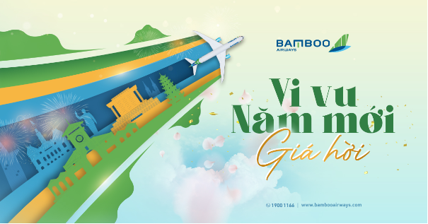 Đón năm mới, Bamboo Airways &quot;lì xì&quot; hàng chục nghìn vé bay giá chỉ từ 19.000 đồng - Ảnh 2.