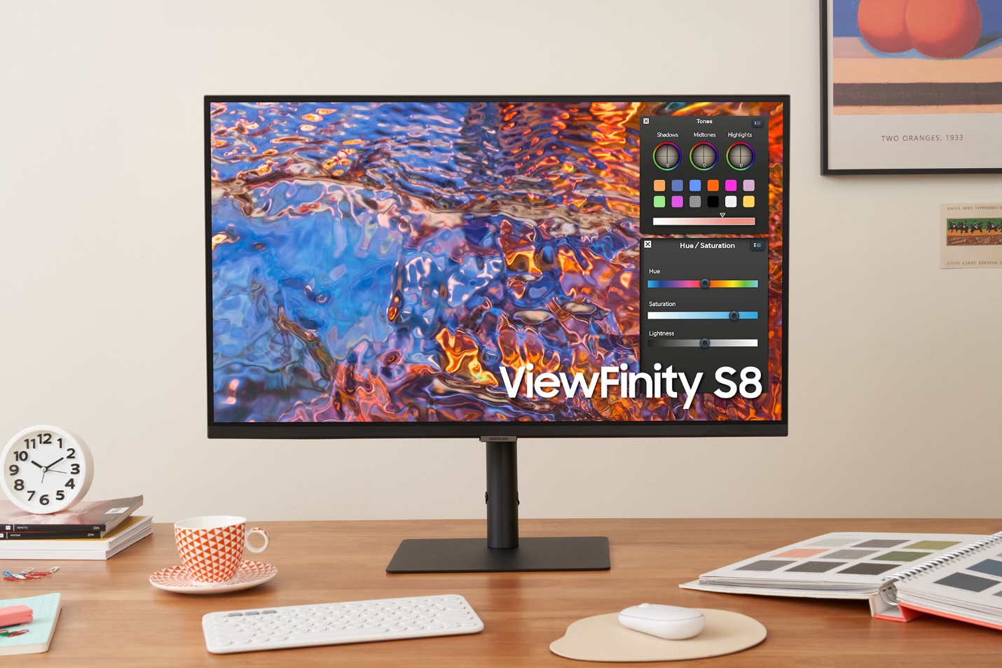 Samsung tích cực ứng dụng công nghệ tái sinh nhựa từ đại dương với màn hình ViewFinity S8 - Ảnh 1.