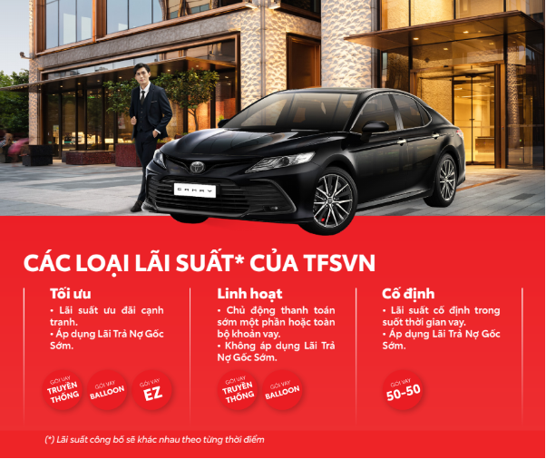 5 ưu điểm của dịch vụ tài chính cho vay mua xe Toyota - TFSVN - Ảnh 2.