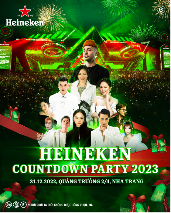 Đếm ngược tới thời khắc chuyển giao năm mới, giới trẻ chuẩn bị mở kết nối bất ngờ với Heineken Countdown Party 2023 - Ảnh 5.