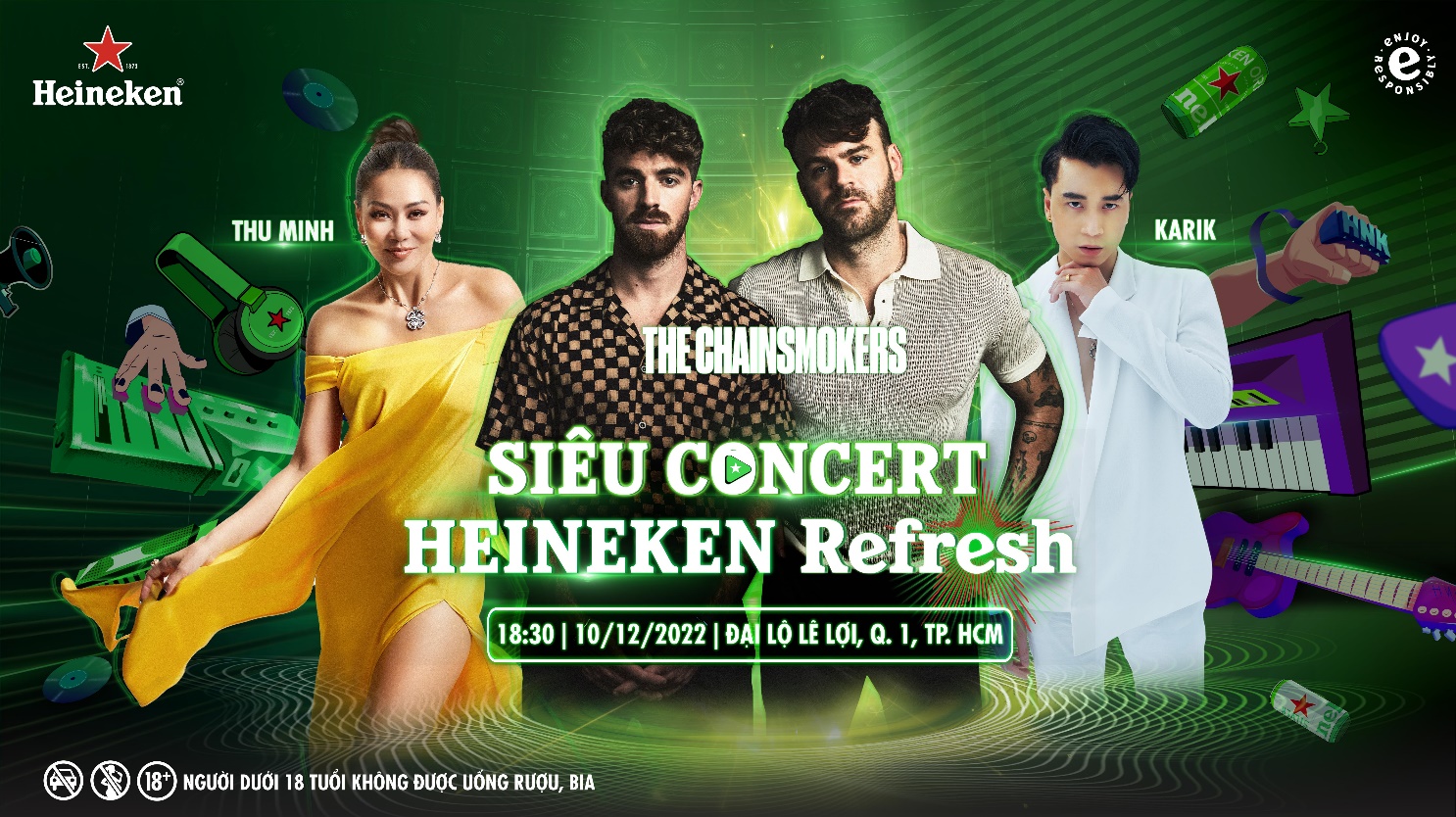 Thu Minh - Karik trước thềm Heineken Refresh: Trình diễn cùng The Chainsmokers là cơ hội có một không hai - Ảnh 5.