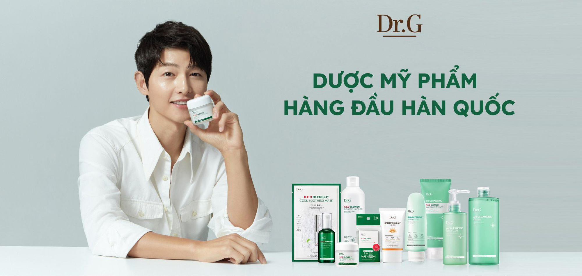 Song Joong Ki đến Việt Nam cùng Dr.G - Dược mỹ phẩm hàng đầu Hàn Quốc - Ảnh 1.