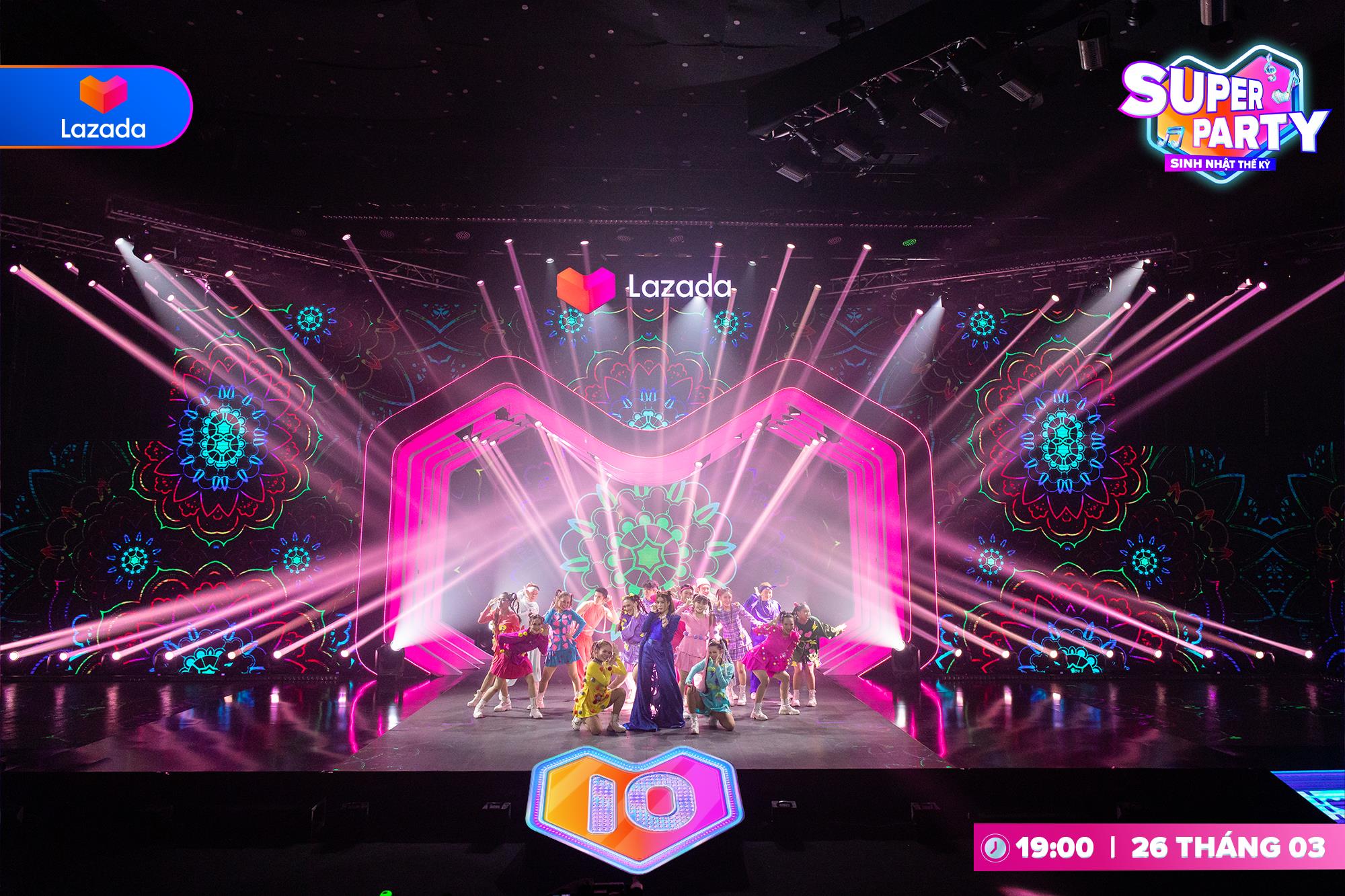 Ét ô ét 19h ngày 26/3: Sơn Tùng M-TP, Hồ Ngọc Hà cùng loạt sao khuấy động Show to thế kỷ mừng sinh nhật Lazada 10 tuổi - Ảnh 6. Ét ô ét 19h ngày 26/3: Sơn Tùng M-TP, Hồ Ngọc Hà cùng loạt sao khuấy động Show to thế kỷ mừng sinh nhật Lazada 10 tuổi - Ảnh 6.