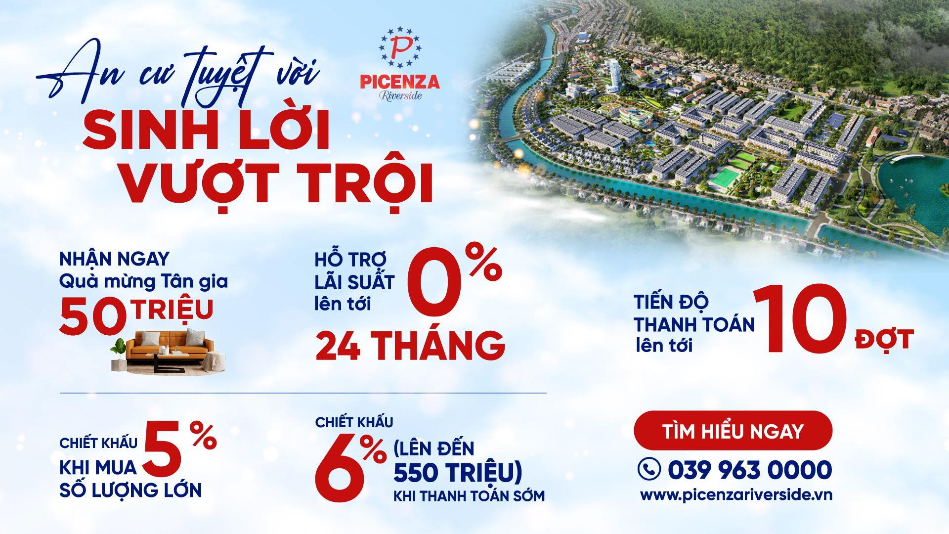 Picenza Riverside Sơn La tung chính sách bán hàng hấp dẫn dịp Đại Lễ - Ảnh 3.