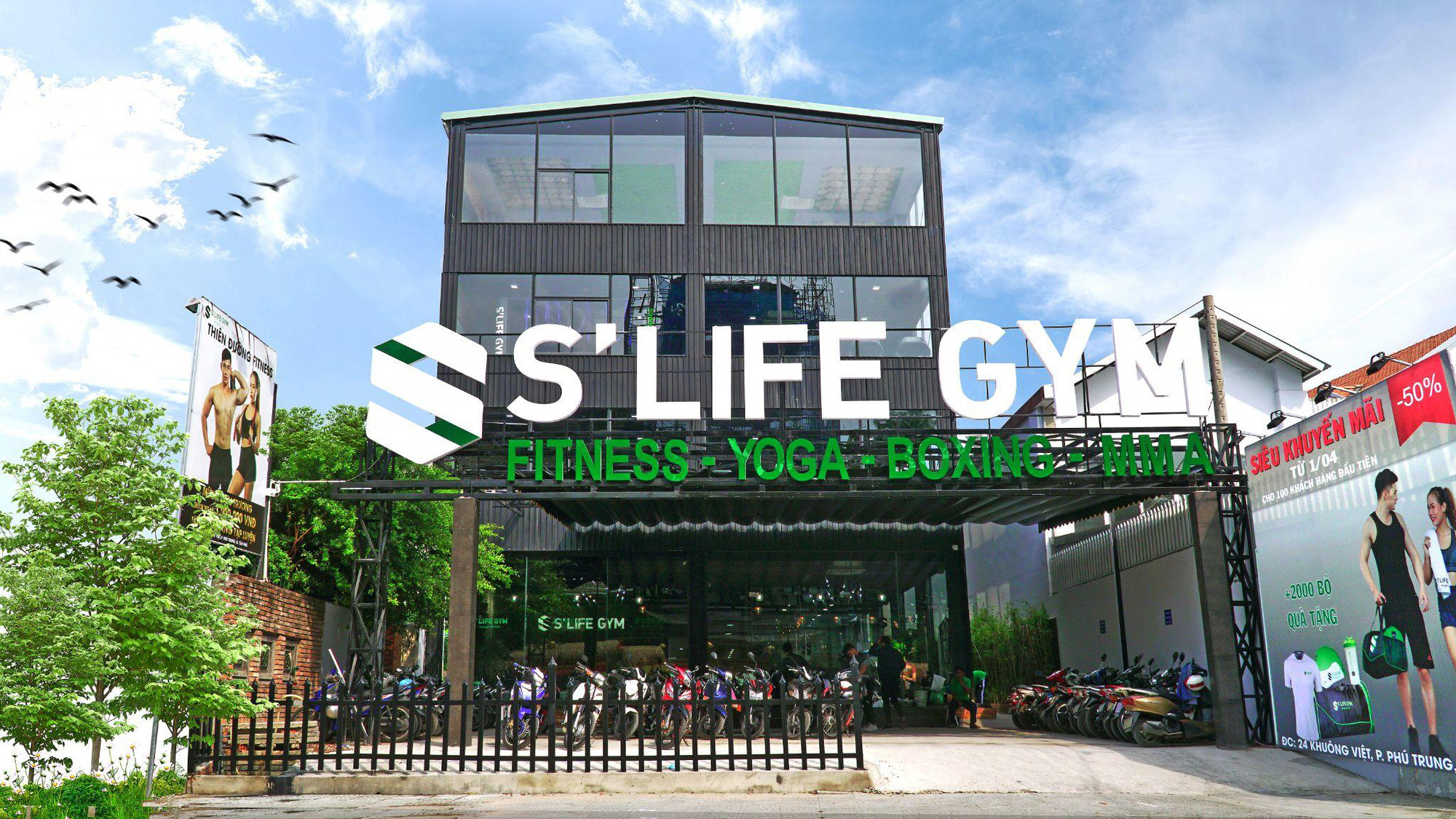 S’LIFE GYM - hệ thống phòng tập chuyên sâu về Yoga Bay hàng đầu tại TP. Hồ Chí Minh - Ảnh 1.