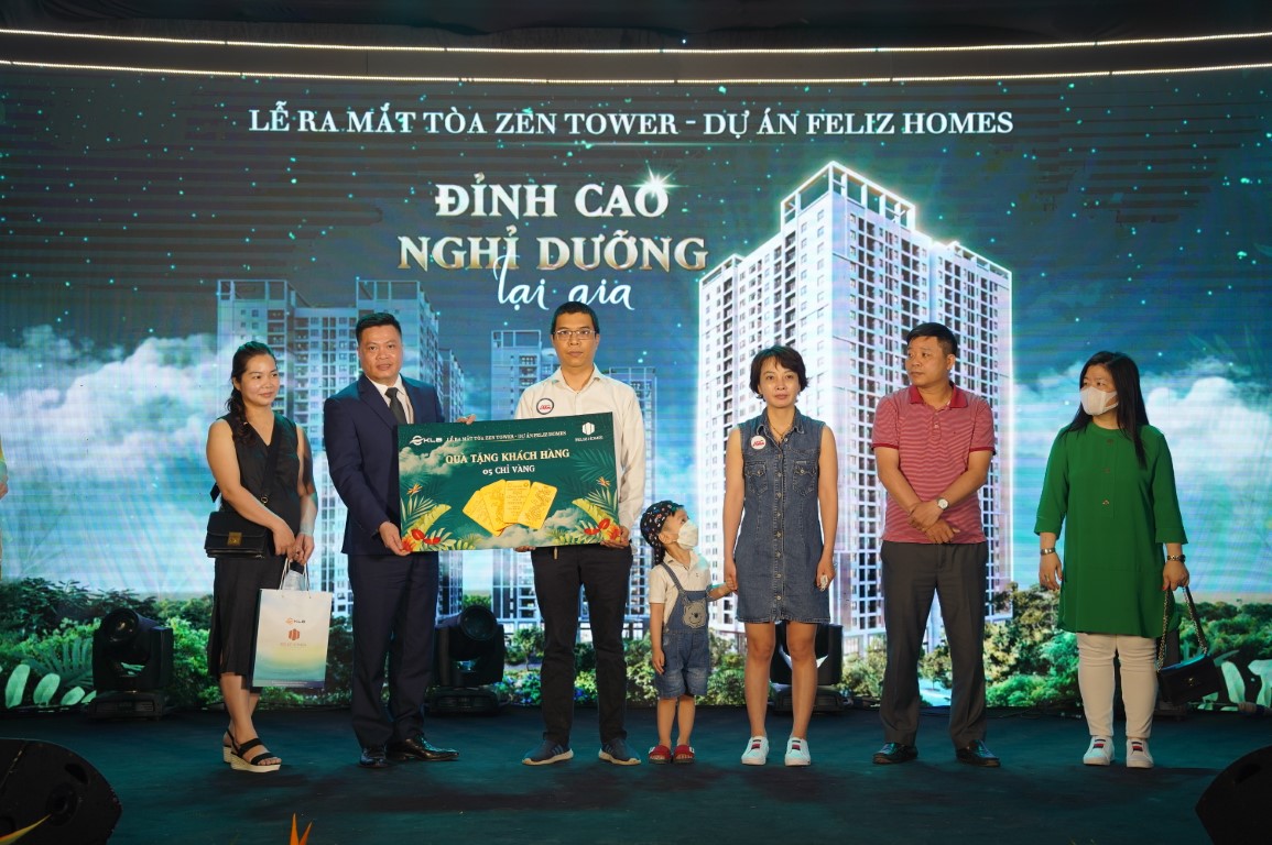 Sôi động giao dịch tại lễ mở bán tòa tháp Zen Tower – Feliz Homes - Ảnh 1.