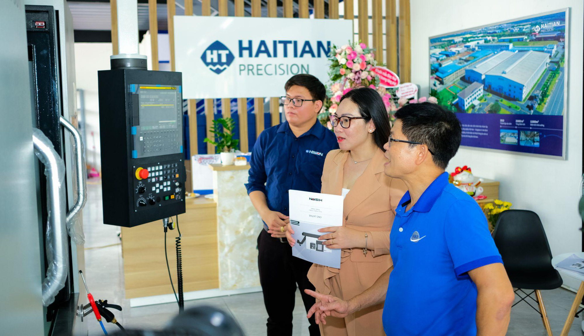 Máy CNC HISION khẳng định tầm nhìn chiến lược tại thị trường miền Bắc - Ảnh 2. Máy CNC HISION khẳng định tầm nhìn chiến lược tại thị trường miền Bắc - Ảnh 2.