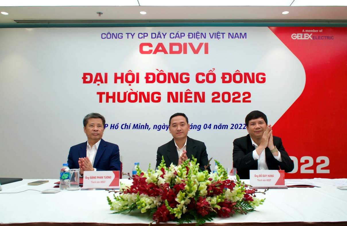 CADIVI tổ chức thành công Đại hội đồng cổ đông thường niên năm 2022 - Ảnh 1.