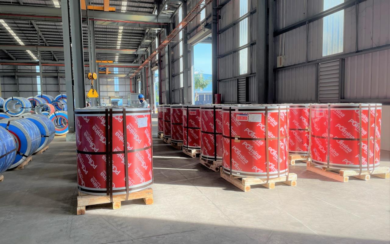 Tôn Pomina khẳng định sức hút với thị trường Mỹ - Ảnh 3. Tôn Pomina khẳng định sức hút với thị trường Mỹ - Ảnh 3.