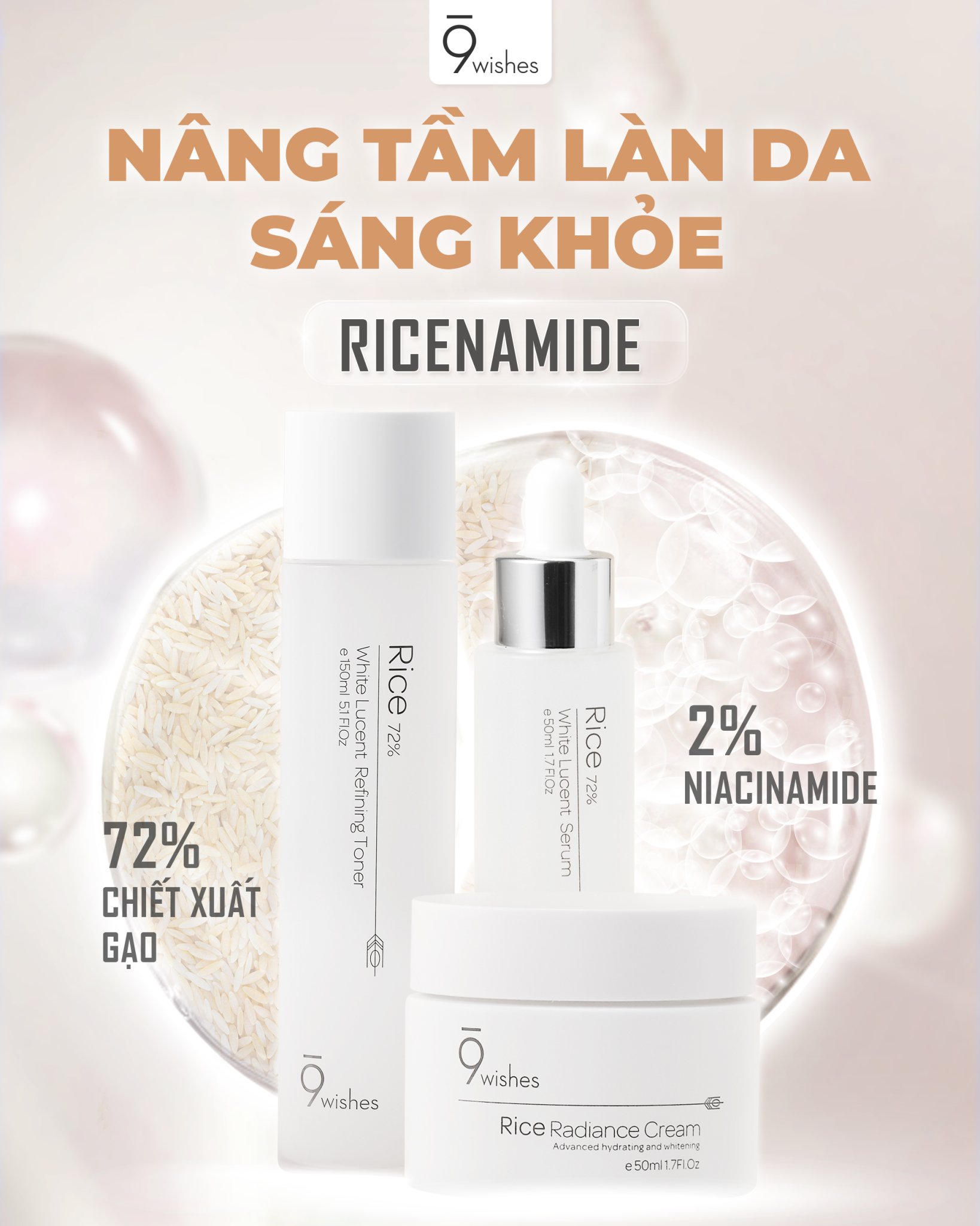 Ricenamide - Công thức độc quyền nâng tầm da sáng khỏe - Ảnh 4.