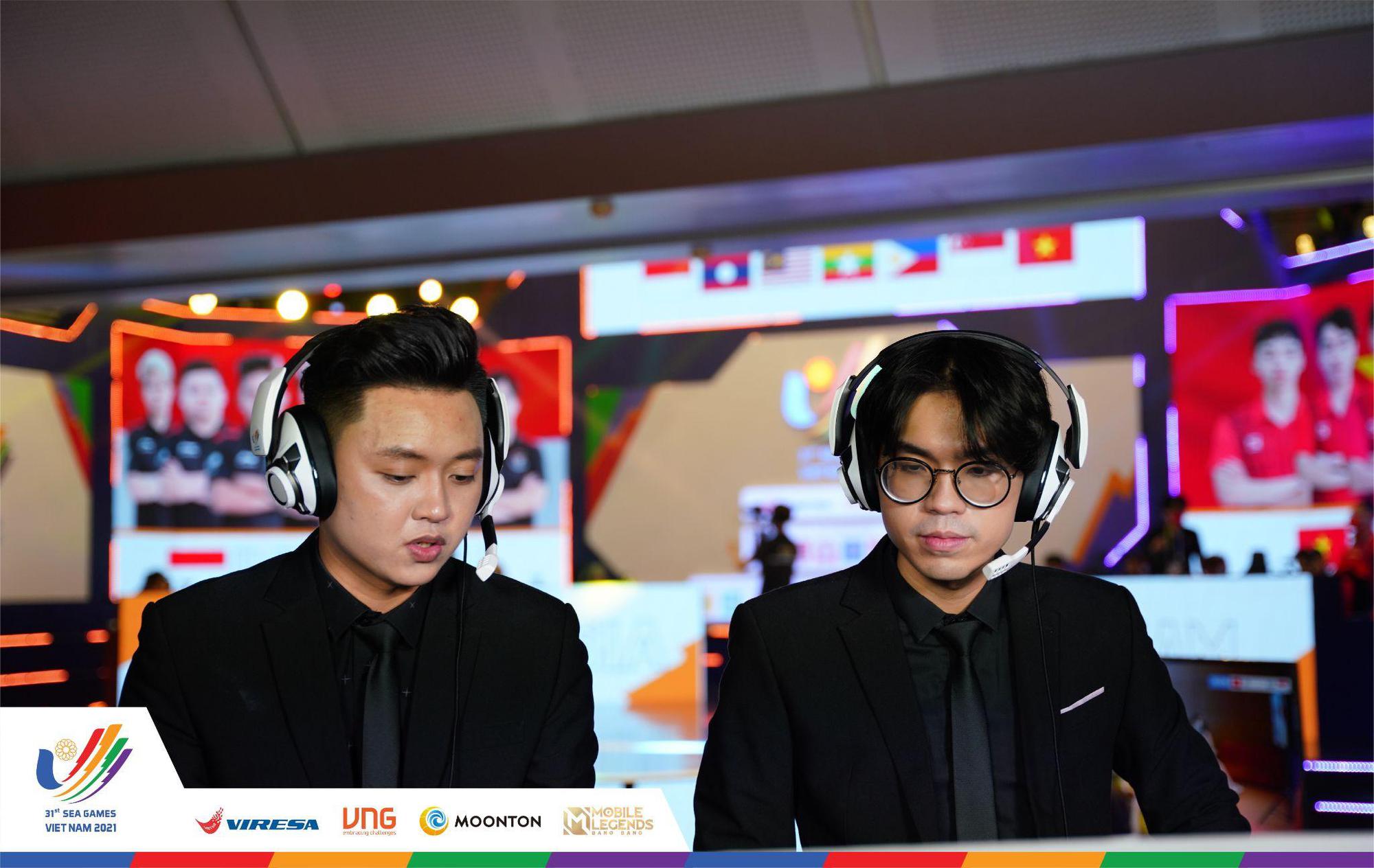 Chùm ảnh: Ngày thi đấu thứ nhất bộ môn Mobile Legends: Bang Bang tại SEA Games 31 - Ảnh 7.