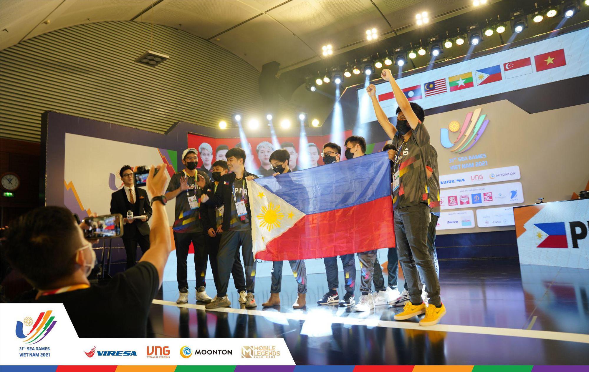 Ngày thi đấu cuối bộ môn Mobile Legends: Bang Bang tại SEA Games 31: Đội tuyển Philippines giành huy chương vàng - Ảnh 1.