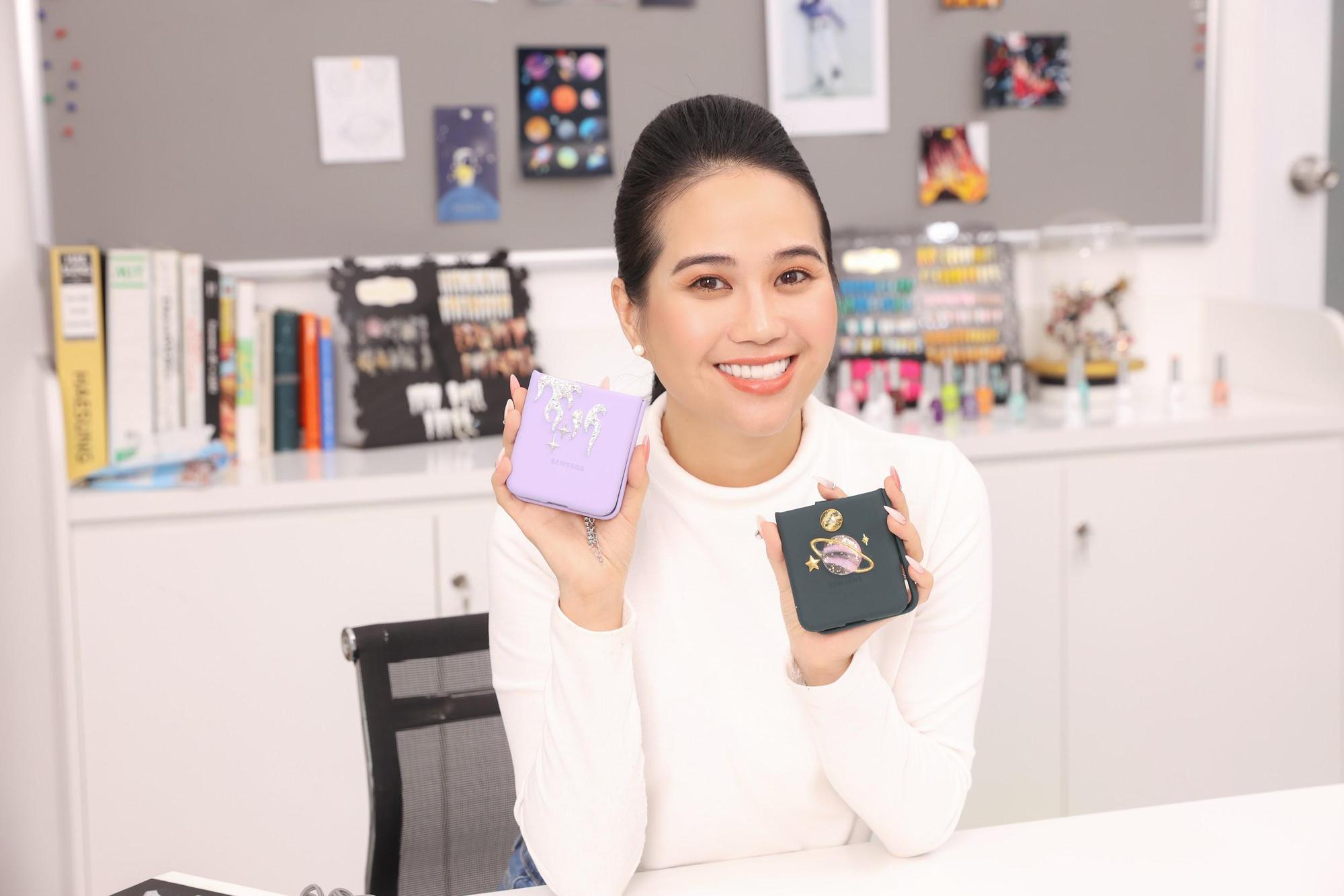 Bộ sưu tập Galaxy Z Flip3 phiên bản giới hạn ra mắt đình đám với 2 nghệ nhân sáng tạo trẻ - Ảnh 2.