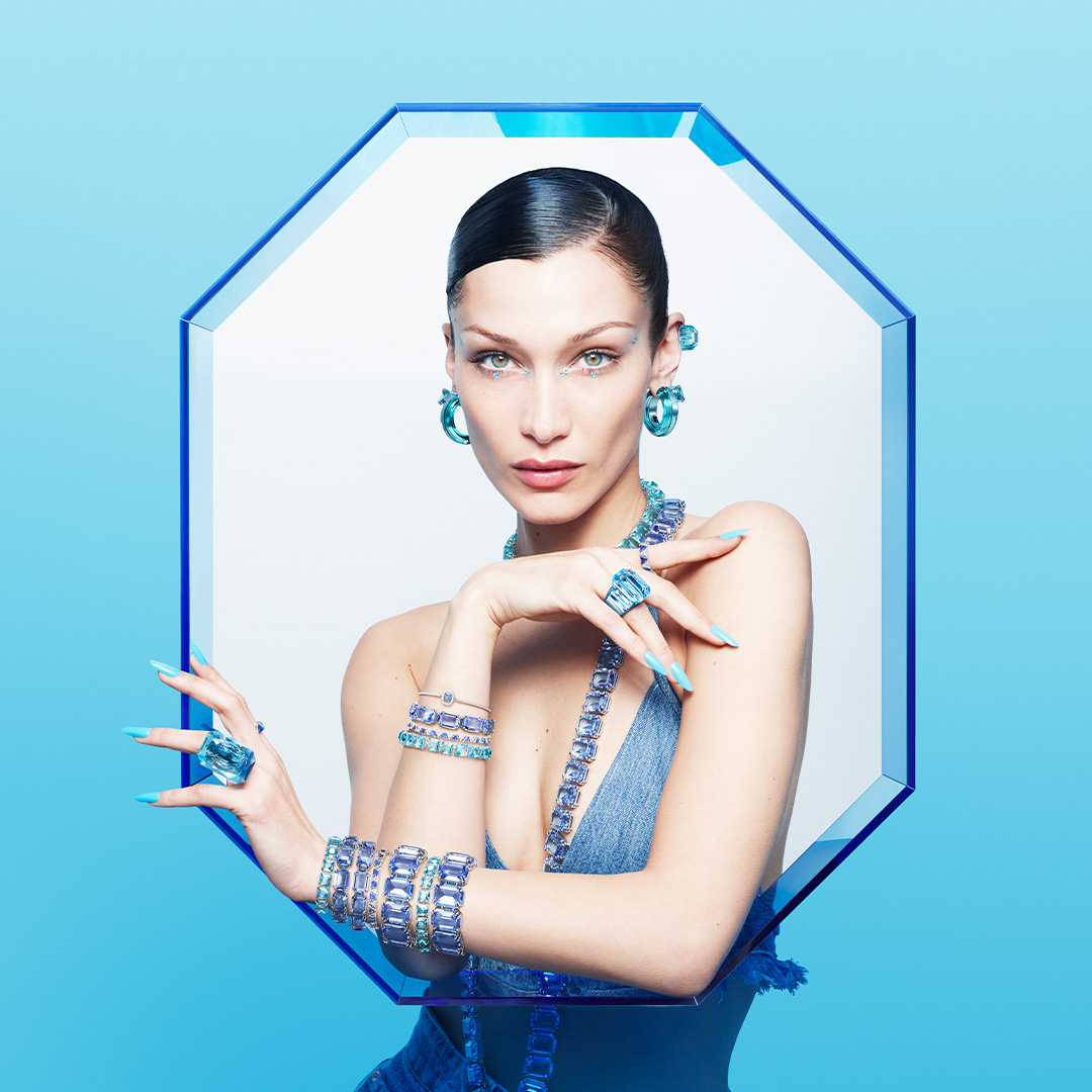 ​ Bella Hadid là gương mặt đại diện cho chiến dịch mới của Swarovski - Ảnh 5.