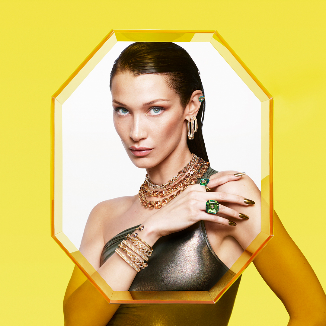 ​ Bella Hadid là gương mặt đại diện cho chiến dịch mới của Swarovski - Ảnh 6.