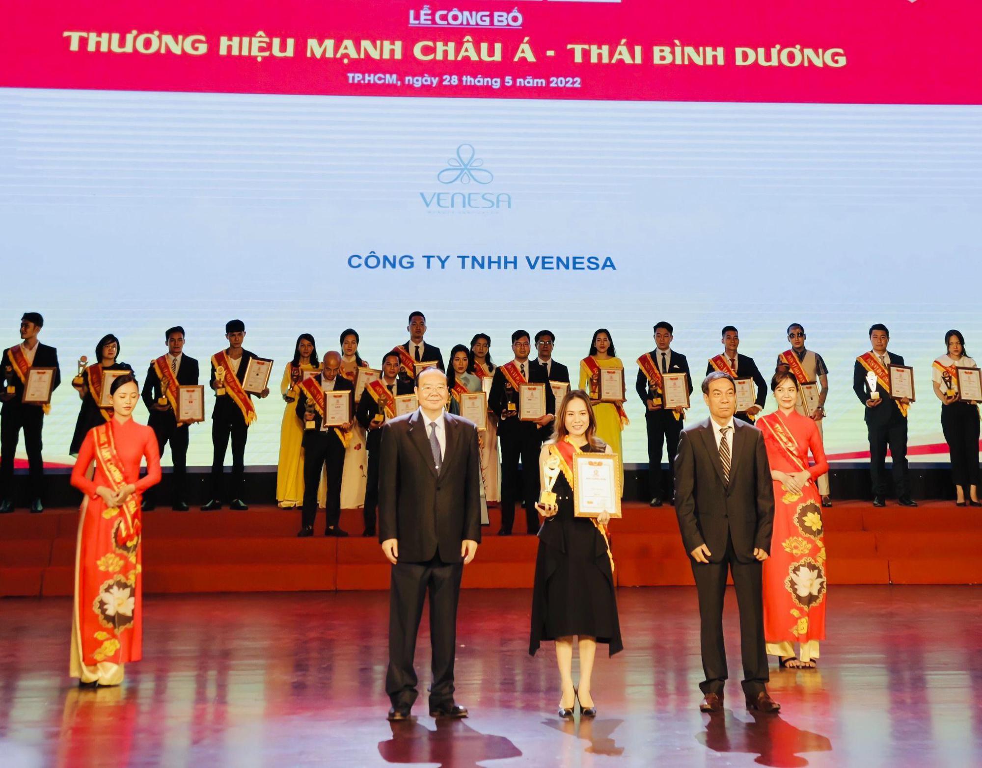 Venesa - doanh nghiệp trẻ tiếp tục lọt top thương hiệu mạnh châu Á - Thái Bình Dương 2022 - Ảnh 1. Venesa - doanh nghiệp trẻ tiếp tục lọt top thương hiệu mạnh châu Á - Thái Bình Dương 2022 - Ảnh 1.