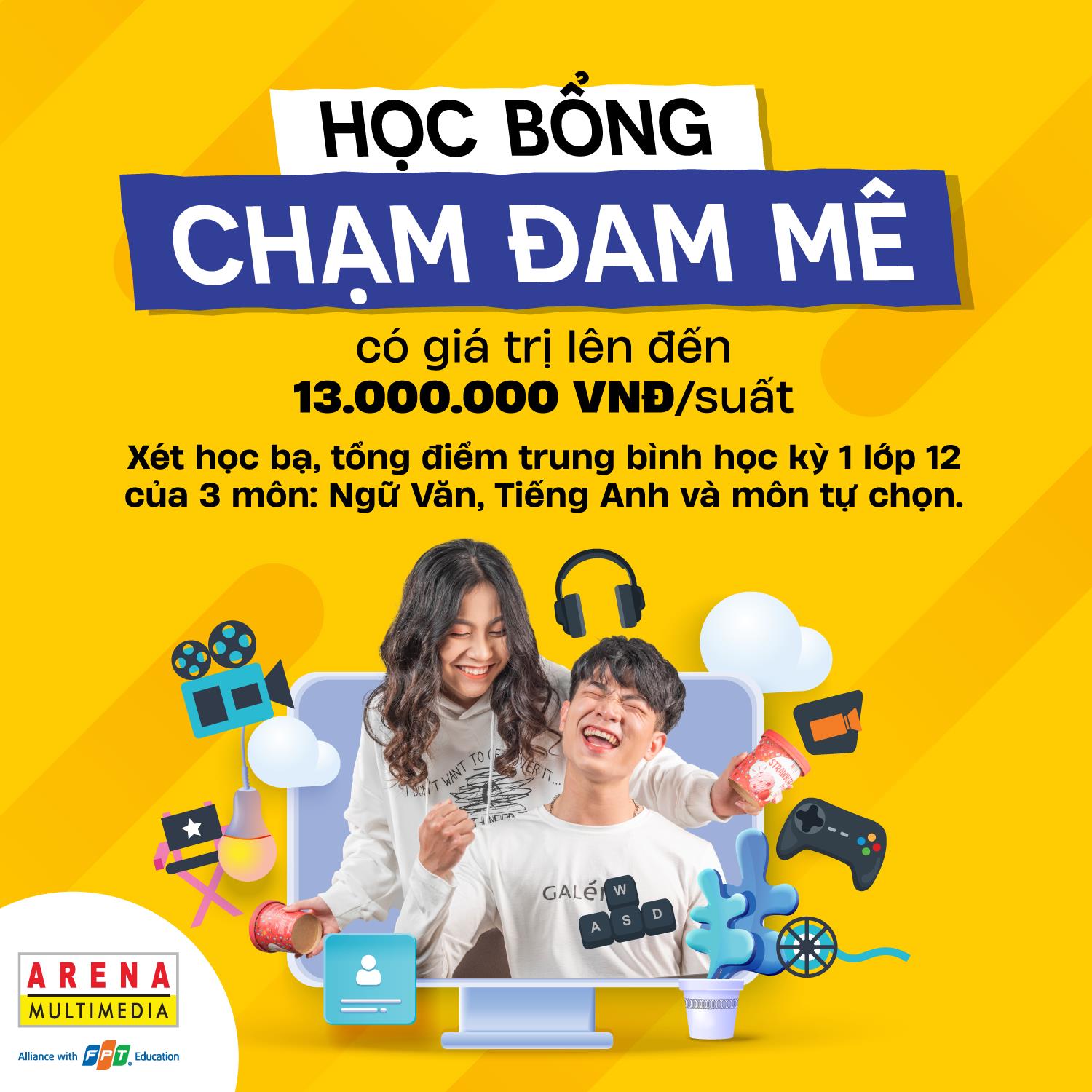 Xét học bạ nhận học bổng “Chạm Đam Mê” ngành thiết kế - Ảnh 1. Xét học bạ nhận học bổng “Chạm Đam Mê” ngành thiết kế - Ảnh 1.