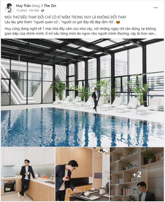 Huy Trần: “Tuyệt vời nhất là những điều mình đã trải qua trở nên tốt đẹp hơn mỗi ngày” - Ảnh 1. Huy Trần: “Tuyệt vời nhất là những điều mình đã trải qua trở nên tốt đẹp hơn mỗi ngày” - Ảnh 1.