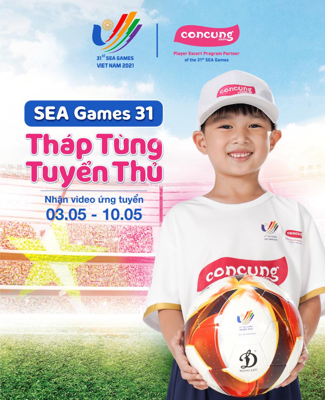 Lần đầu tiên trong lịch sử bóng đá SEA Games, Việt Nam tìm kiếm em bé quyền lực tháp tùng cầu thủ ra sân - Ảnh 3.