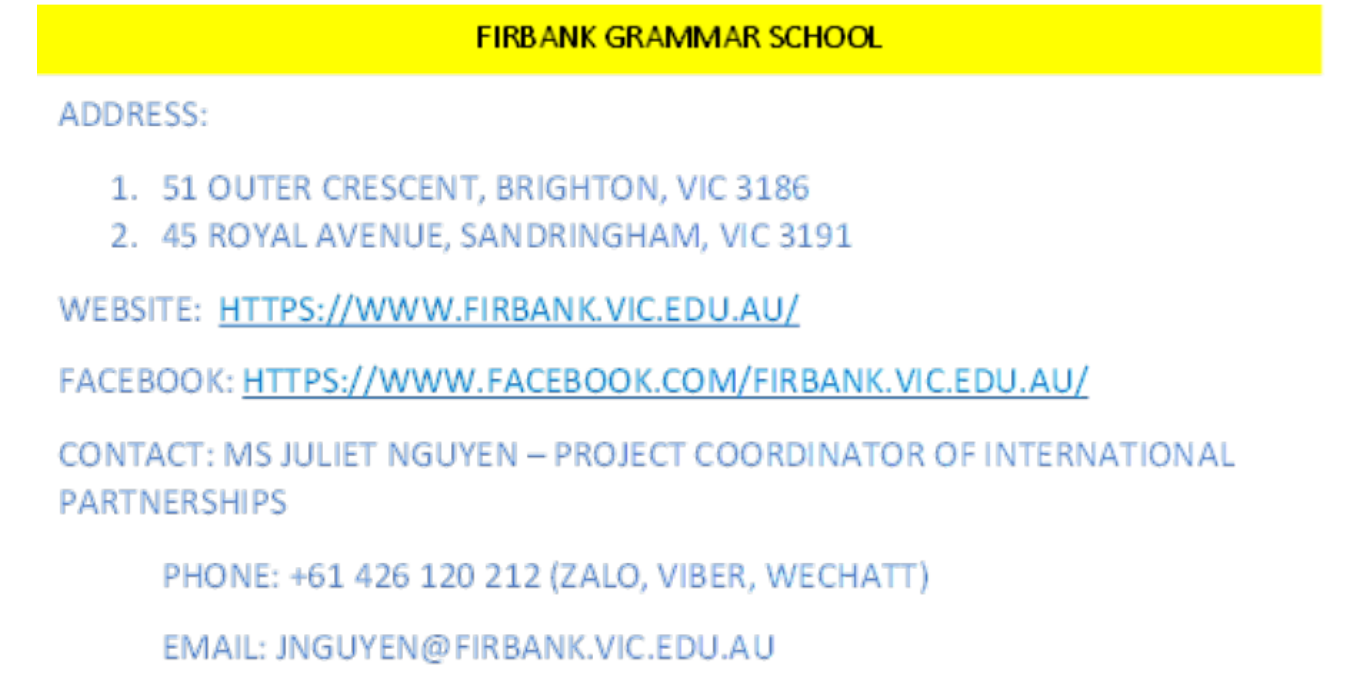 Trường Firbank Grammar - Lựa chọn tuyệt vời cho du học trung học Úc - Ảnh 5.