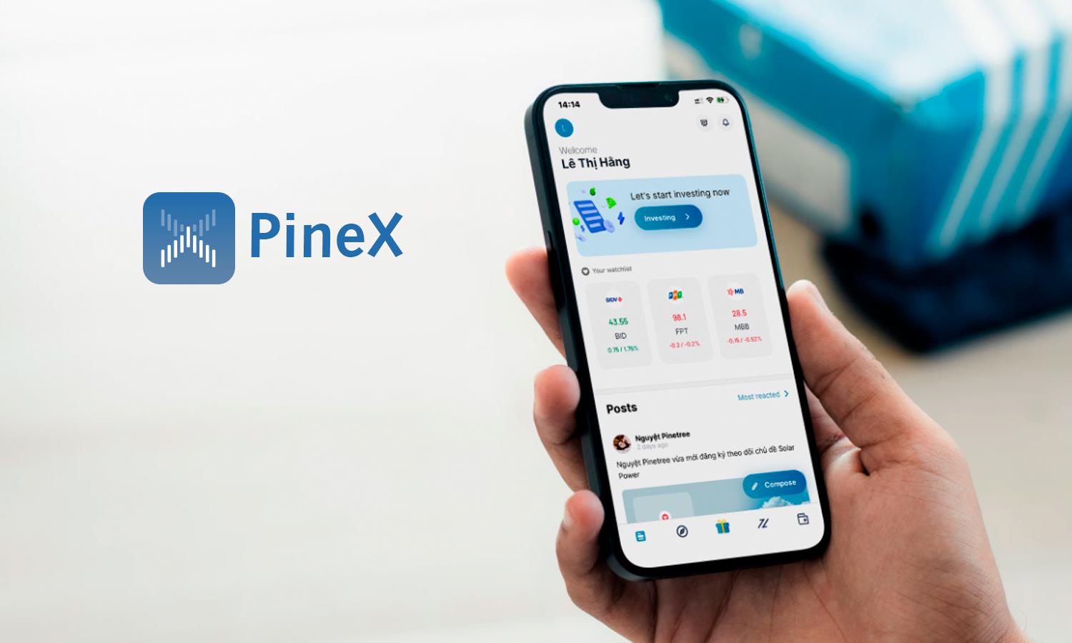 Thảo luận trong ứng dụng PineX - Gen Z ra sao khi thị trường chứng khoán rung lắc mạnh? - Ảnh 2.