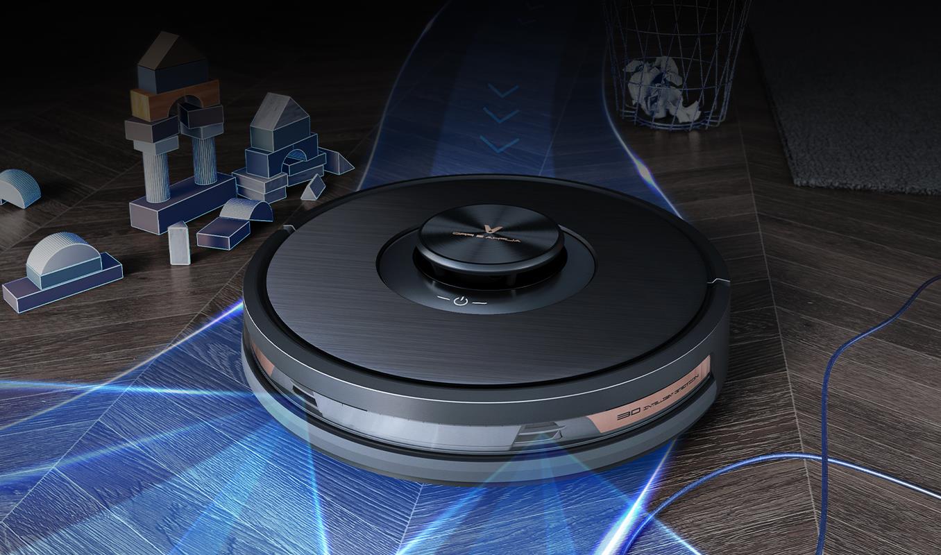 Robot hút bụi lau nhà Viomi Alpha 2 Pro: Cảm biến Laser Radar Al bốn mắt chống va chạm, hệ thống đổ rác 2.0, lực hút mạnh mẽ - Ảnh 1. Robot hút bụi lau nhà Viomi Alpha 2 Pro: Cảm biến Laser Radar Al bốn mắt chống va chạm, hệ thống đổ rác 2.0, lực hút mạnh mẽ - Ảnh 1.