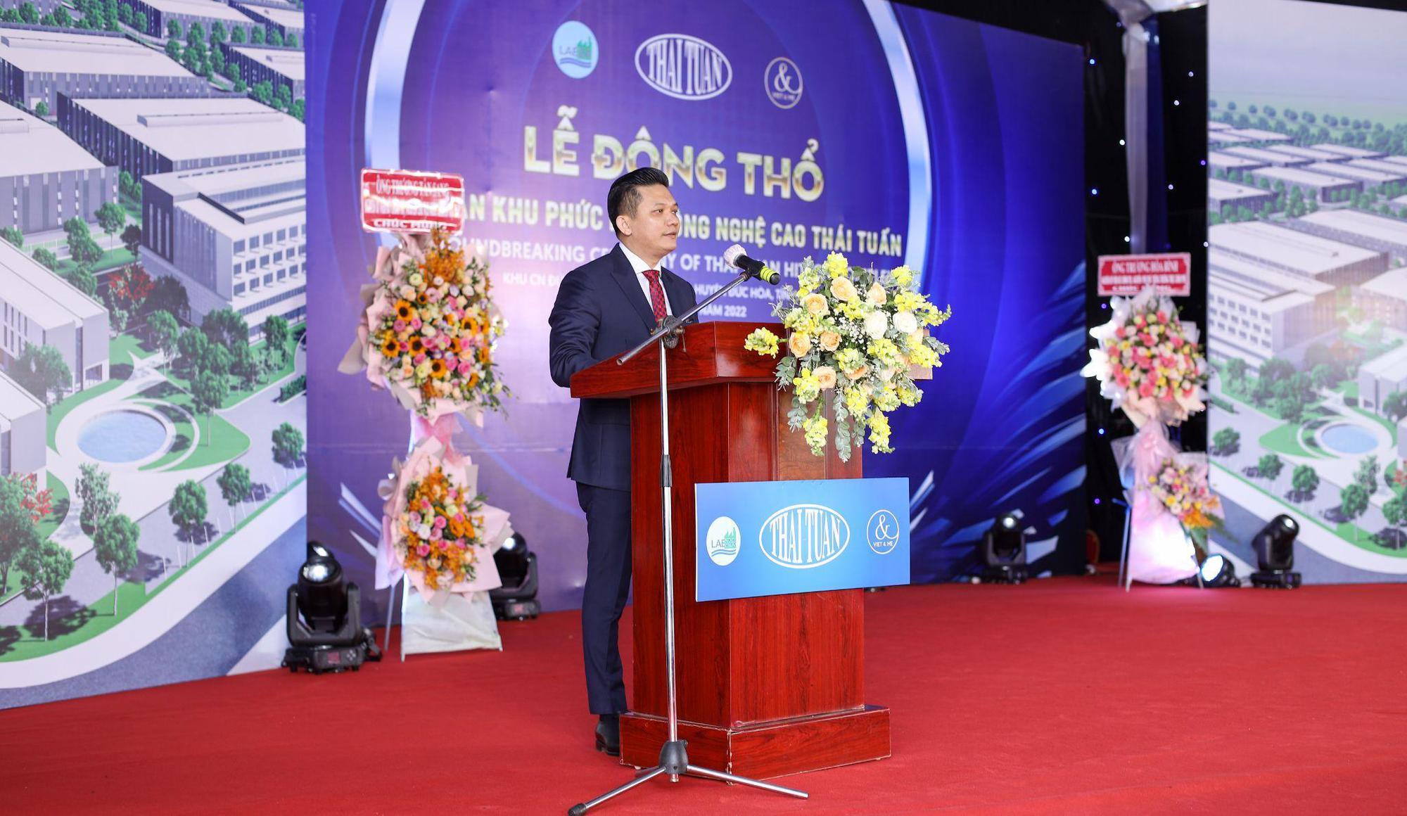Lễ động thổ Dự án Khu phức hợp Công Nghệ Cao Thái Tuấn - Ảnh 1.