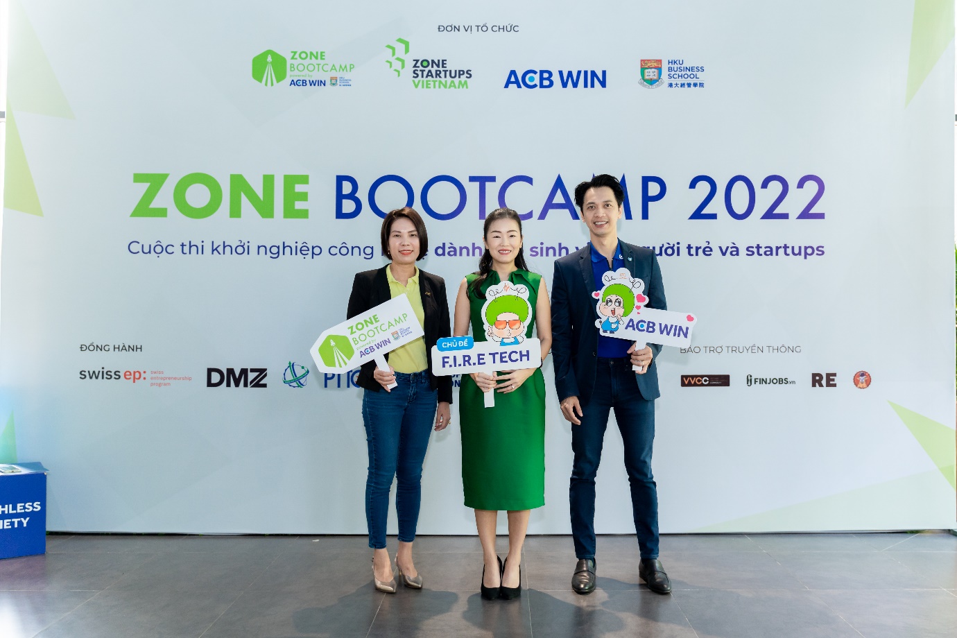 ACB WIN 2022 以“Zone Bootcamp：FIRE Tech”科技創業大賽爆發——照片 4。