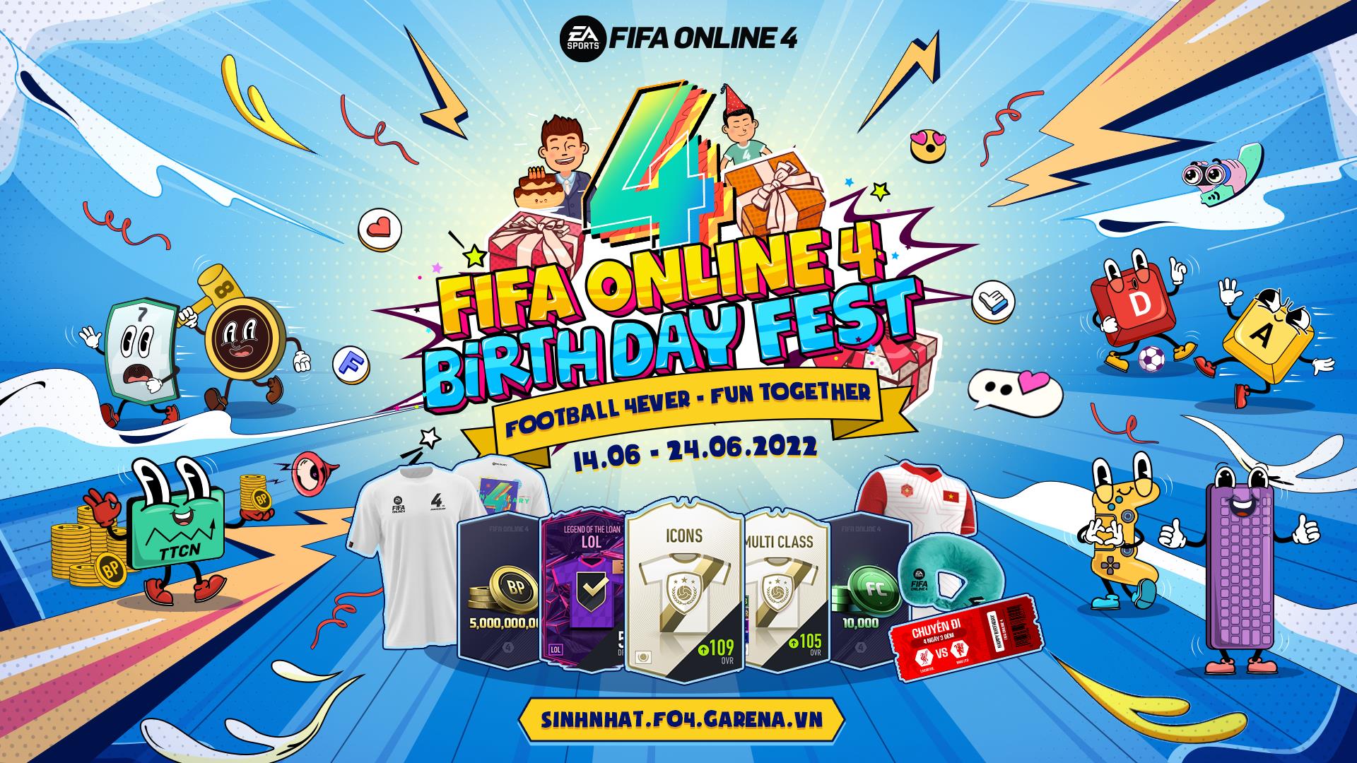 Tại sao sự kiện sinh nhật 4 tuổi của Fifa Online 4 lại được tr&ocirc;ng chờ đến như vậy? - Ảnh 1.