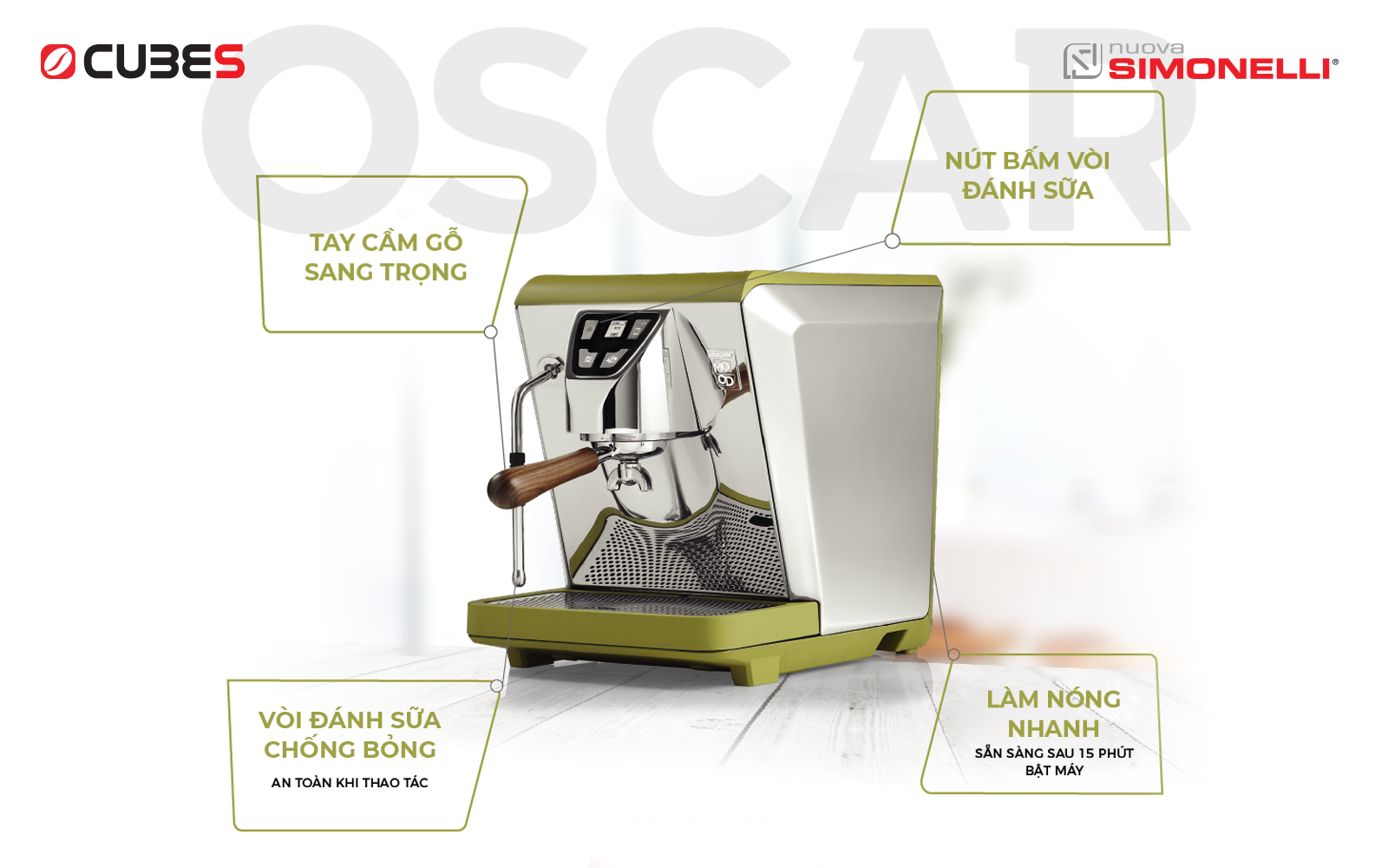 5 lý do máy pha cà phê Nuova Simonelli Oscar Mood vừa ra mắt đã được đánh giá là hoàn hảo với mọi nơi - Ảnh 2.