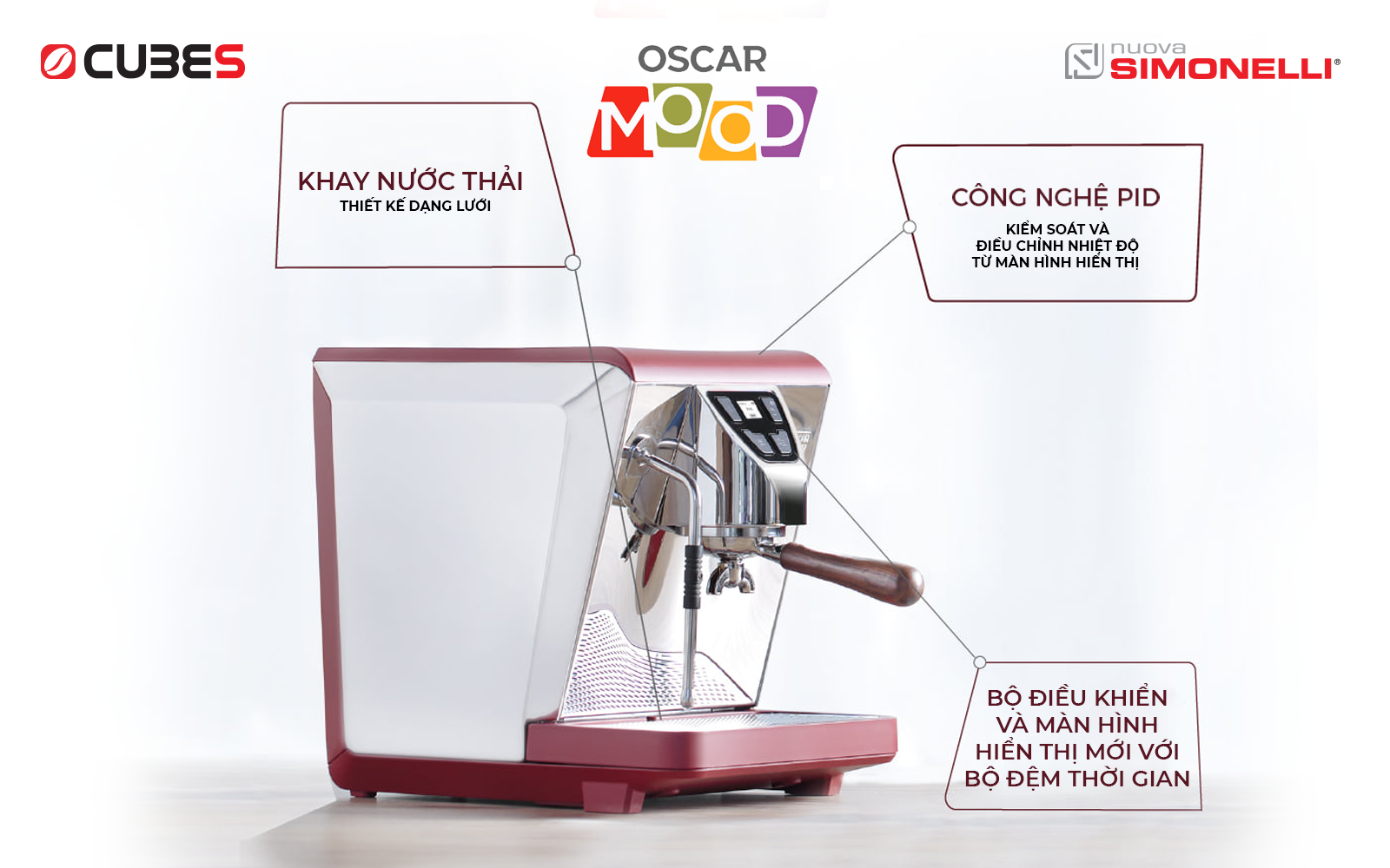 5 lý do máy pha cà phê Nuova Simonelli Oscar Mood vừa ra mắt đã được đánh giá là hoàn hảo với mọi nơi - Ảnh 3.