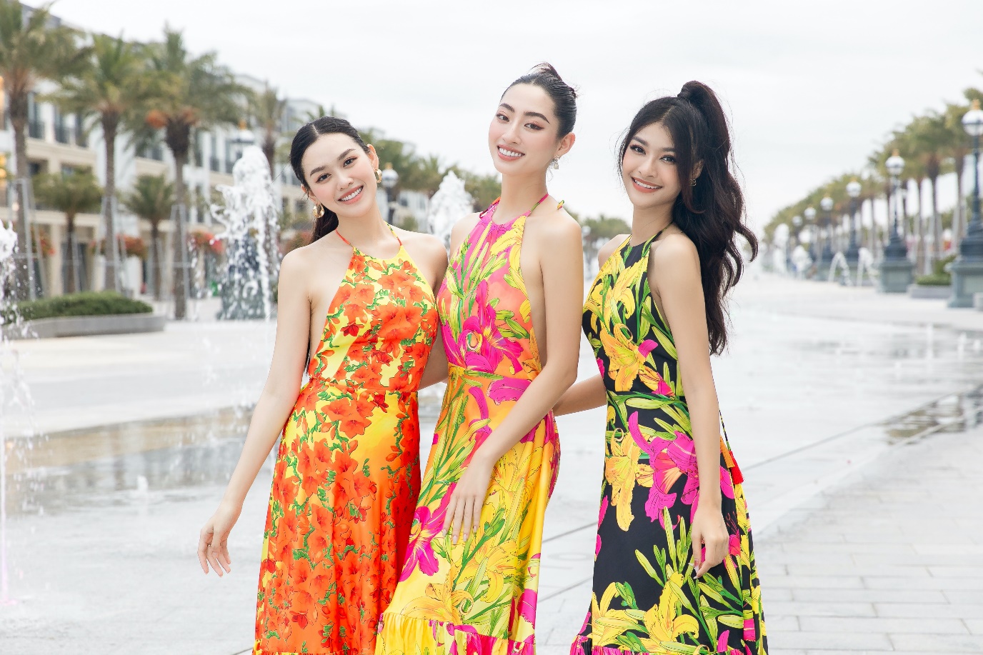 Top 3 Miss World Vietnam 2019 trải nghiệm MerryLand Quy Nhơn - Ảnh 12.