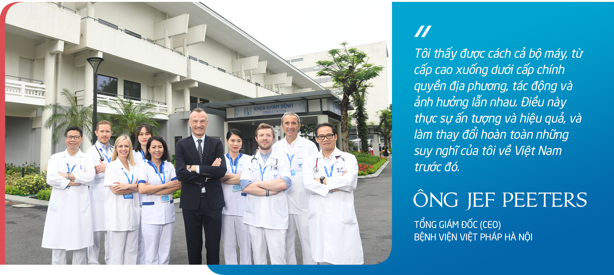CEO Bệnh viện Việt Pháp Hà nội “Dịch vụ y tế xứng tầm là sự chăm sóc tổng hòa lấy con người làm trung tâm” - Ảnh 10.