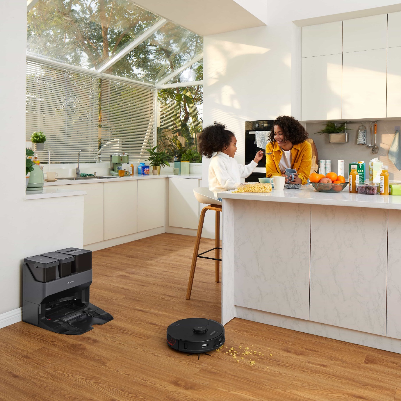 Siêu phẩm robot hút bụi lau nhà Roborock S7 MaxV Ultra: Tự động giặt giẻ, đổ rác, Camera AI - Ảnh 4. Siêu phẩm robot hút bụi lau nhà Roborock S7 MaxV Ultra: Tự động giặt giẻ, đổ rác, Camera AI - Ảnh 4.